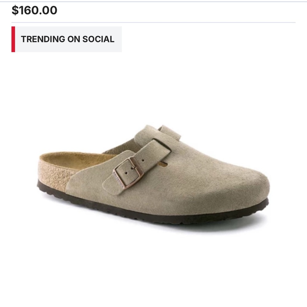 Adult BIRKENSTOCK Boston Soft Footbed Clogs